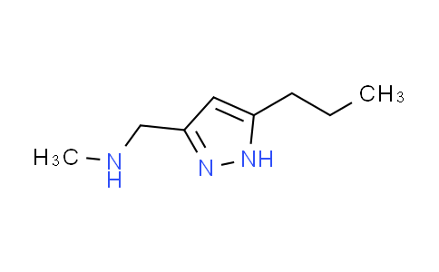 CAS No. 880361-74-0, N-methyl-1-(5-propyl-1H-pyrazol-3-yl)methanamine