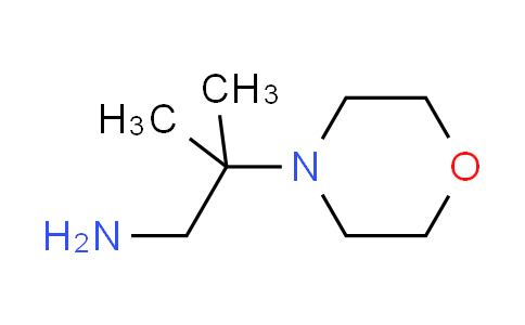 CAS No. 173336-43-1, (2-methyl-2-morpholin-4-ylpropyl)amine