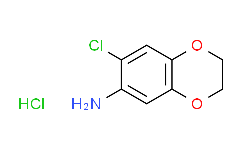 CAS No. 855222-36-5, (7-chloro-2,3-dihydro-1,4-benzodioxin-6-yl)amine hydrochloride