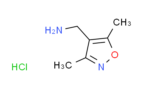 CAS No. 503469-65-6, [(3,5-dimethyl-4-isoxazolyl)methyl]amine hydrochloride