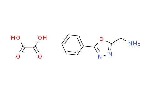 CAS No. 1209722-71-3, [(5-phenyl-1,3,4-oxadiazol-2-yl)methyl]amine oxalate
