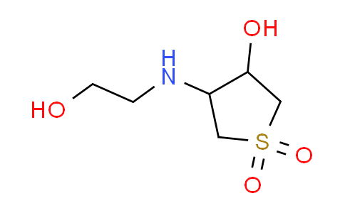 CAS No. 302581-36-8, 4-[(2-hydroxyethyl)amino]tetrahydrothiophene-3-ol 1,1-dioxide
