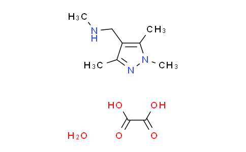 N-methyl-1-(1,3,5-trimethyl-1H-pyrazol-4-yl)methanamine oxalate hydrate