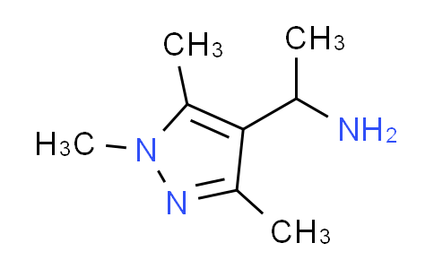 CAS No. 936940-12-4, 1-(1,3,5-trimethyl-1H-pyrazol-4-yl)ethanamine