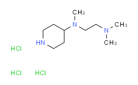 CAS No. 1185304-79-3, N,N,N'-trimethyl-N'-4-piperidinyl-1,2-ethanediamine trihydrochloride