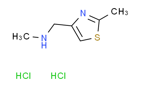 CAS No. 1185668-03-4, N-methyl-1-(2-methyl-1,3-thiazol-4-yl)methanamine dihydrochloride