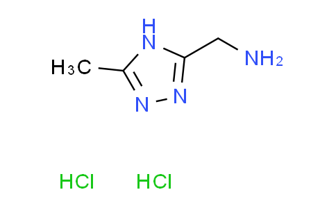 CAS No. 1192477-93-2, [(5-methyl-4H-1,2,4-triazol-3-yl)methyl]amine dihydrochloride
