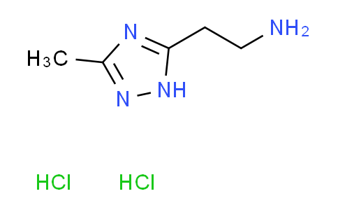 CAS No. 462651-77-0, [2-(3-methyl-1H-1,2,4-triazol-5-yl)ethyl]amine dihydrochloride