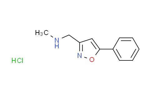 CAS No. 852227-91-9, N-methyl-1-(5-phenyl-3-isoxazolyl)methanamine hydrochloride