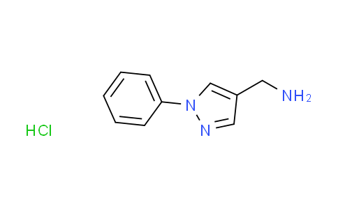 CAS No. 1106959-86-7, [(1-phenyl-1H-pyrazol-4-yl)methyl]amine hydrochloride