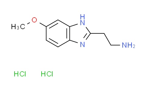CAS No. 4078-55-1, [2-(6-methoxy-1H-benzimidazol-2-yl)ethyl]amine dihydrochloride
