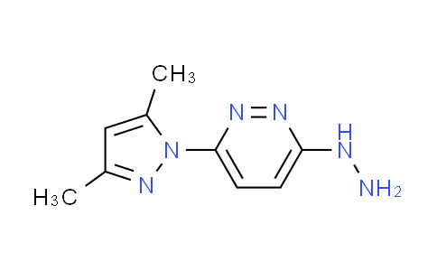 CAS No. 70589-04-7, 3-(3,5-dimethyl-1H-pyrazol-1-yl)-6-hydrazinopyridazine