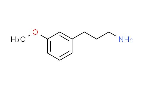 CAS No. 18655-52-2, 3-(3-methoxyphenyl)-1-propanamine
