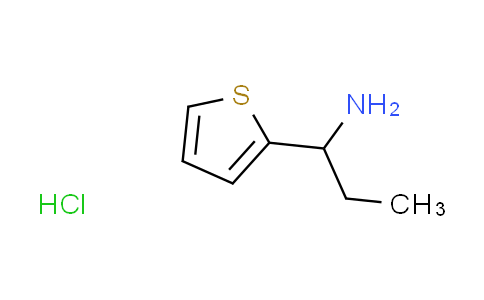 CAS No. 174636-97-6, [1-(2-thienyl)propyl]amine hydrochloride