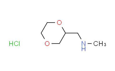 CAS No. 918621-33-7, (1,4-dioxan-2-ylmethyl)methylamine hydrochloride