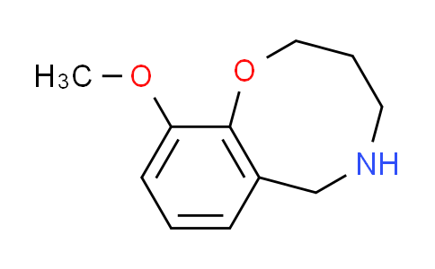 CAS No. 938459-13-3, 10-methoxy-3,4,5,6-tetrahydro-2H-1,5-benzoxazocine