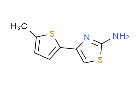 CAS No. 383129-75-7, 4-(5-methyl-2-thienyl)-1,3-thiazol-2-amine