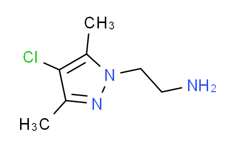 CAS No. 925634-46-4, 2-(4-chloro-3,5-dimethyl-1H-pyrazol-1-yl)ethanamine