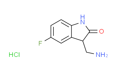 CAS No. 1185369-69-0, 3-(aminomethyl)-5-fluoro-1,3-dihydro-2H-indol-2-one hydrochloride