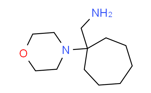 CAS No. 891638-31-6, 1-(1-morpholin-4-ylcycloheptyl)methanamine