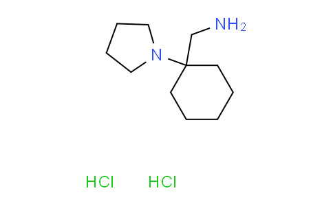 CAS No. 53515-66-5, {[1-(1-pyrrolidinyl)cyclohexyl]methyl}amine dihydrochloride