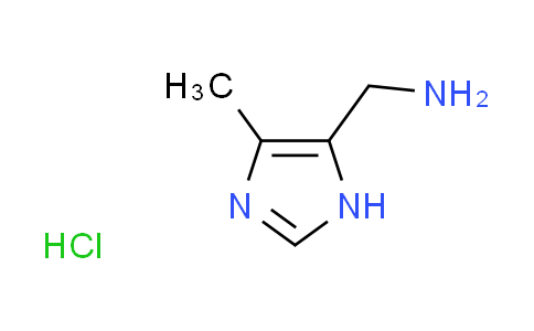 CAS No. 1332530-78-5, [(4-methyl-1H-imidazol-5-yl)methyl]amine hydrochloride