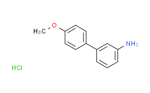 CAS No. 1170850-81-3, (4'-methoxy-3-biphenylyl)amine hydrochloride