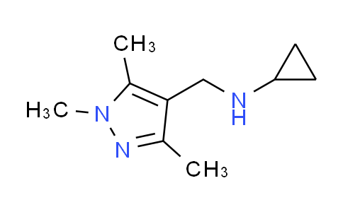 CAS No. 880361-70-6, N-[(1,3,5-trimethyl-1H-pyrazol-4-yl)methyl]cyclopropanamine