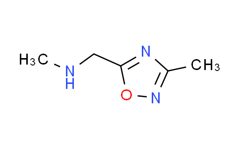 CAS No. 933683-06-8, N-methyl-1-(3-methyl-1,2,4-oxadiazol-5-yl)methanamine