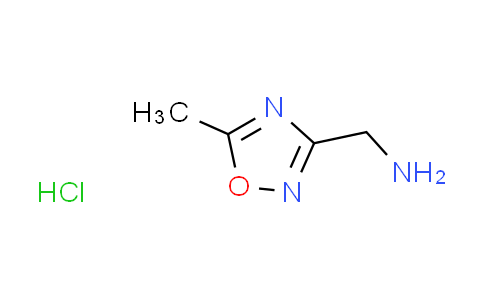 CAS No. 1184986-84-2, [(5-methyl-1,2,4-oxadiazol-3-yl)methyl]amine hydrochloride