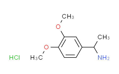 CAS No. 91252-27-6, [1-(3,4-dimethoxyphenyl)ethyl]amine hydrochloride