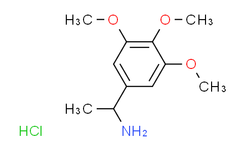 CAS No. 423764-76-5, [1-(3,4,5-trimethoxyphenyl)ethyl]amine hydrochloride