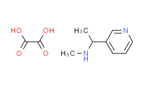CAS No. 1260783-59-2, N-methyl-1-(3-pyridinyl)ethanamine oxalate