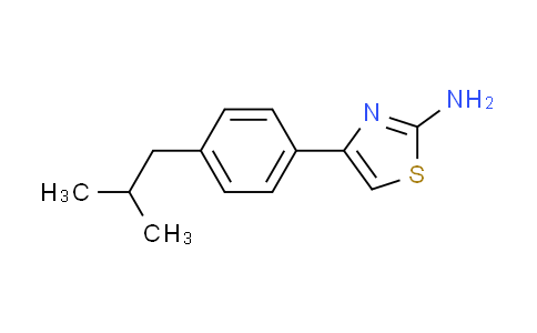 351982-44-0 | 4-(4-isobutylphenyl)-1,3-thiazol-2-amine