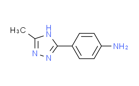 CAS No. 518065-43-5, 4-(5-methyl-4H-1,2,4-triazol-3-yl)aniline