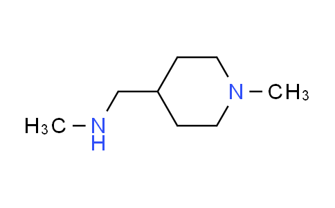 CAS No. 405928-19-0, N-methyl-1-(1-methylpiperidin-4-yl)methanamine