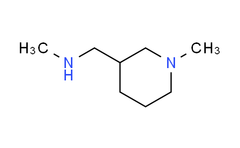CAS No. 639078-61-8, N-methyl-1-(1-methylpiperidin-3-yl)methanamine