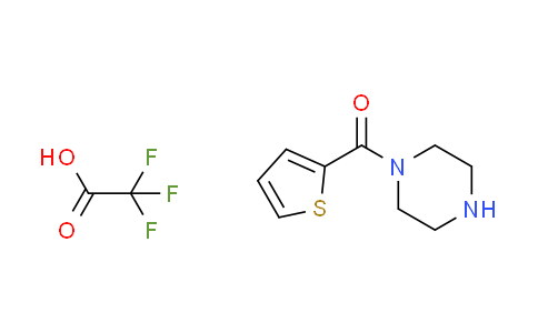CAS No. 477204-94-7, 1-(2-thienylcarbonyl)piperazine trifluoroacetate