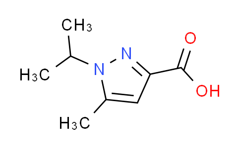 CAS No. 50920-49-5, 1-isopropyl-5-methyl-1H-pyrazole-3-carboxylic acid