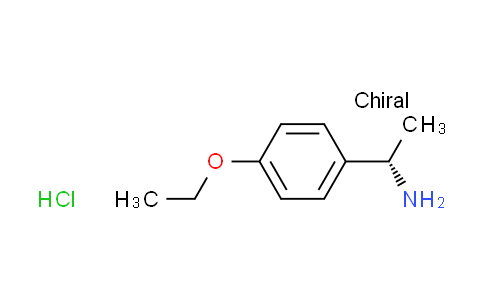 CAS No. 1391449-67-4, [(1S)-1-(4-ethoxyphenyl)ethyl]amine hydrochloride