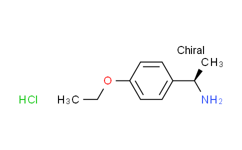 CAS No. 856562-89-5, [(1R)-1-(4-ethoxyphenyl)ethyl]amine hydrochloride