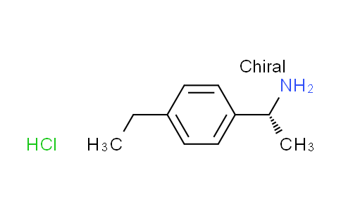 CAS No. 1032149-84-0, [(1R)-1-(4-ethylphenyl)ethyl]amine hydrochloride