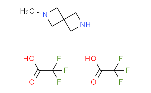 CAS No. 1657033-33-4, 2-methyl-2,6-diazaspiro[3.3]heptane bis(trifluoroacetate)