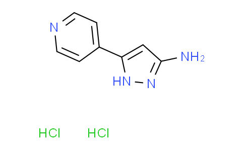5-(4-pyridinyl)-1H-pyrazol-3-amine dihydrochloride