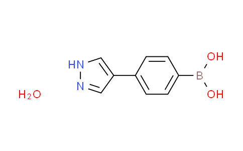 [4-(1H-pyrazol-4-yl)phenyl]boronic acid hydrate