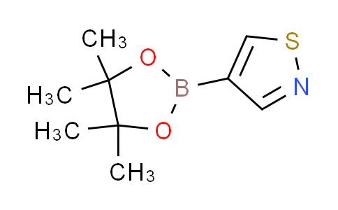 CAS No. 1251459-71-8, 4-(4,4,5,5-tetramethyl-1,3,2-dioxaborolan-2-yl)isothiazole