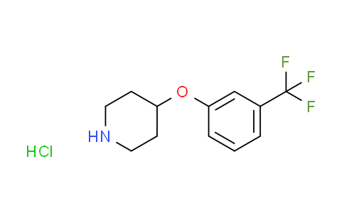 CAS No. 28033-33-2, 4-[3-(trifluoromethyl)phenoxy]piperidine hydrochloride