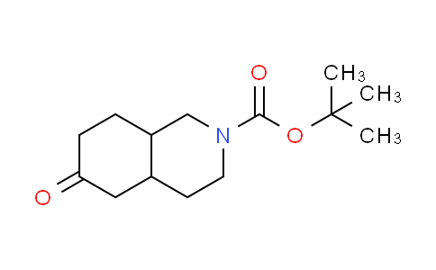 CAS No. 146548-14-3, tert-butyl rac-(4aR,8aR)-6-oxooctahydro-2(1H)-isoquinolinecarboxylate