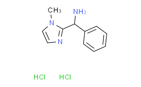 CAS No. 1909336-00-0, 1-(1-methyl-1H-imidazol-2-yl)-1-phenylmethanamine dihydrochloride