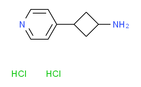 CAS No. 2171988-01-3, [3-(4-pyridinyl)cyclobutyl]amine dihydrochloride